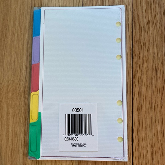 Bundle Day Runner NEW IN SEALED PACKAGES refills # 01041 and # 00501 - Picture 5 of 7